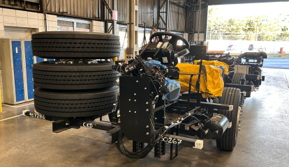 Chassis de ônibus rodoviários Mercedes-Benz O 500 chegam à Tailândia e Taiwan