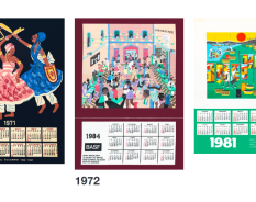 Calendários da BASF preservam arte e memória da cultura brasileira