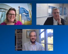 Especialistas da Europa e do Brasil discutem atual conjuntura geopolítica com Diretoria da Câmara Brasil-Alemanha