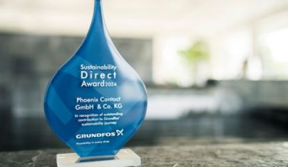 Grundfos homenageia a Phoenix Contact com o Sustainability Direct Award