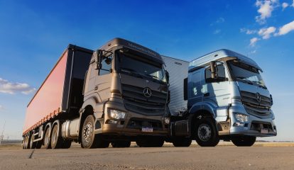Mercedes-Benz Trucks introduz novo caminhão Axor no mercado brasileiro
