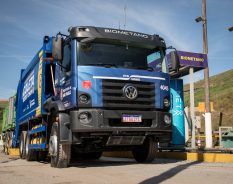 VWCO e Ecourbis iniciam testes com caminhão movido a Biometano