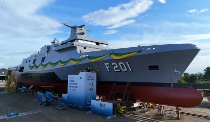 Marinha do Brasil lança a segunda Fragata da Classe Tamandaré no Estaleiro Brasil Sul da thyssenkrupp