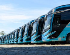 Com ônibus Mercedes-Benz O 500, Águia Branca reforça o compromisso com a sustentabilidade ambiental