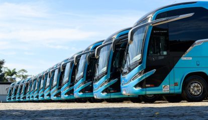 Com ônibus Mercedes-Benz O 500, Águia Branca reforça o compromisso com a sustentabilidade ambiental