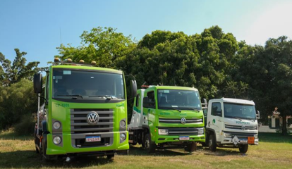 VW Caminhões e Ônibus e EcoRodovias testam biocombustível 100% vegetal