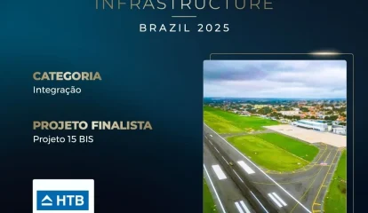 HTB é finalista do GRI Awards Infrastructure Brasil 2025 com projeto que transforma a infraestrutura aeroportuária do país