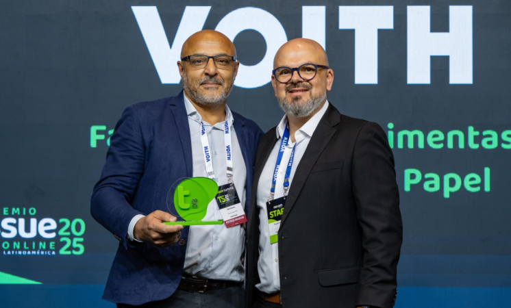 Voith Paper é reconhecida com duas premiações no Tissue Summit Latinoamérica 2025