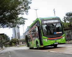Ônibus elétricos da Volkswagen passam a integrar sistema de transporte em São Paulo