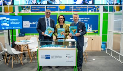 “Gigante pela própria natureza” é o tema da nova edição da Revista BrasilAlemanha, lançada na HANNOVER MESSE 2026