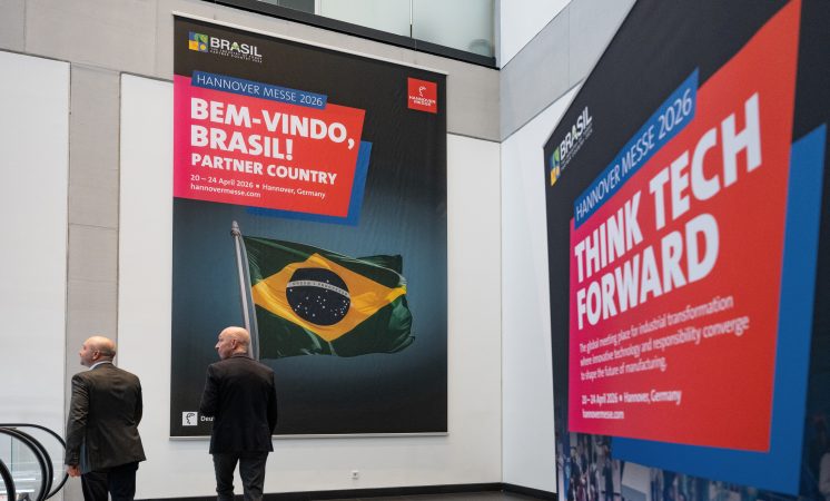 Começa HANNOVER MESSE 2026, com presença expressiva do Brasil, País Parceiro desta edição