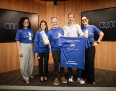 Audi promove ação socioambiental com Rubens Barrichello