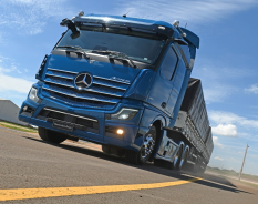 Mercedes-Benz é a marca de caminhão mais lembrada pelos gaúchos