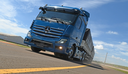 Mercedes-Benz é a marca de caminhão mais lembrada pelos gaúchos