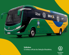 VWCO: Volksbus será transporte da Seleção Brasileira rumo ao hexa