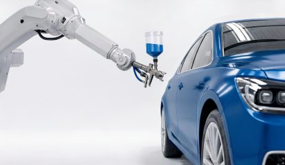 BASF aposta em robótica e impulsiona eficiência em repintura automotiva
