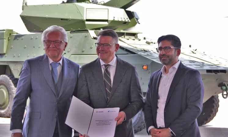 Rheinmetall expande presença na Alemanha com centro logístico em Kassel